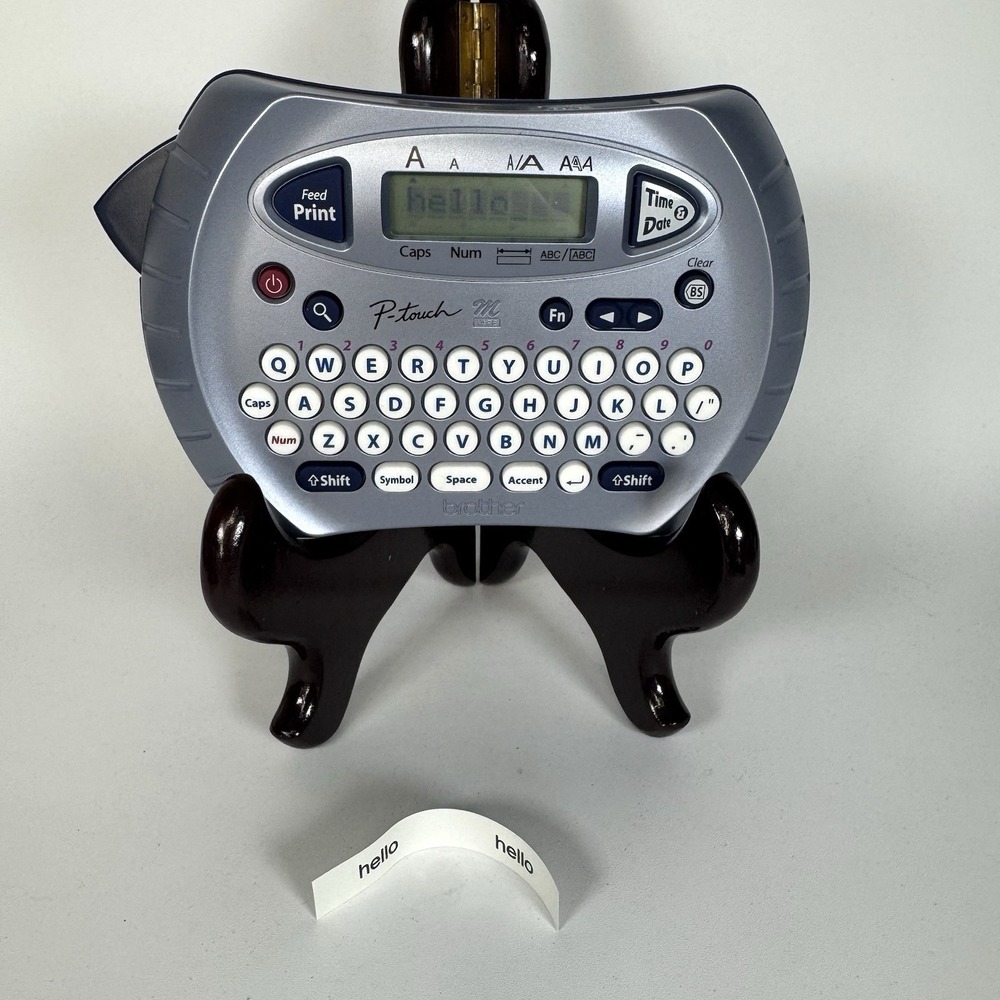 Brother P-Touch Handheld Label Maker Printer Model PT-70 Tested! Thermal